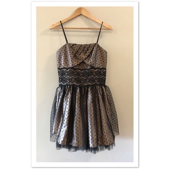 Gunne Sax Jessica McClintock Flare Evening Mini Dress 9 - Picture 1 of 8